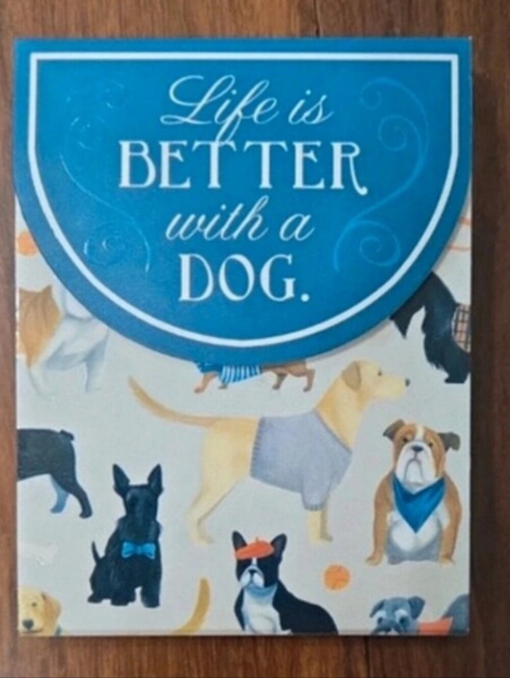 MOLLY & REX POCKET NOTEPAD DACHSHUND SCOTTIE BULLDOG FRENCHIE
